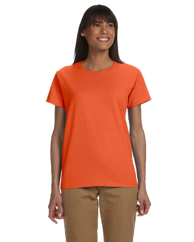 Gildan Ladies Ultra Cotton Heavyweight T-Shirt | Orange