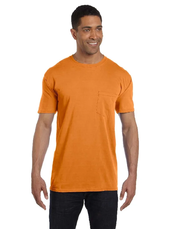 Comfort Colors Garment-Dyed Pocket T-Shirt | Burnt Orange