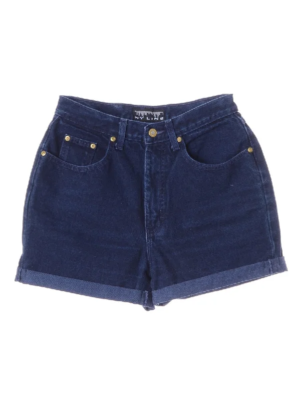 Label Willow Rolled Hem Denim Shorts