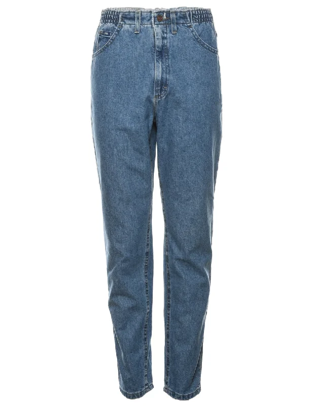 Lee High Waist Denim Trousers - W26 L33