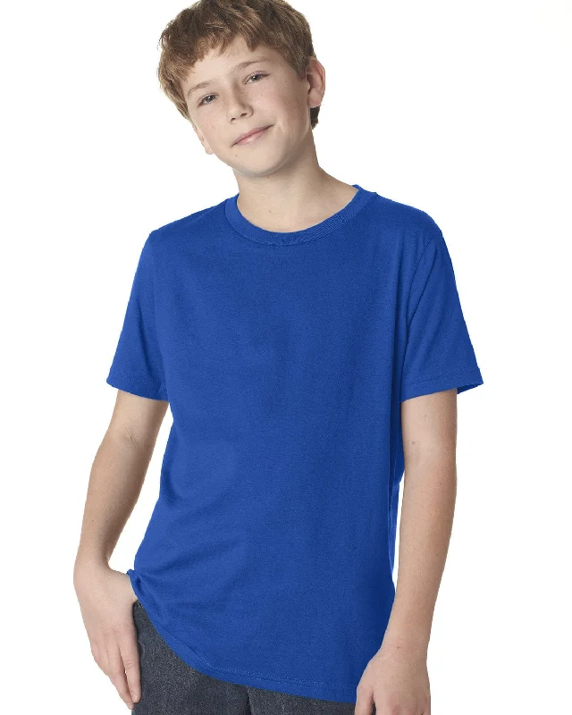 Next Level Boys Premium Short Sleeve Crew Tee | Royal