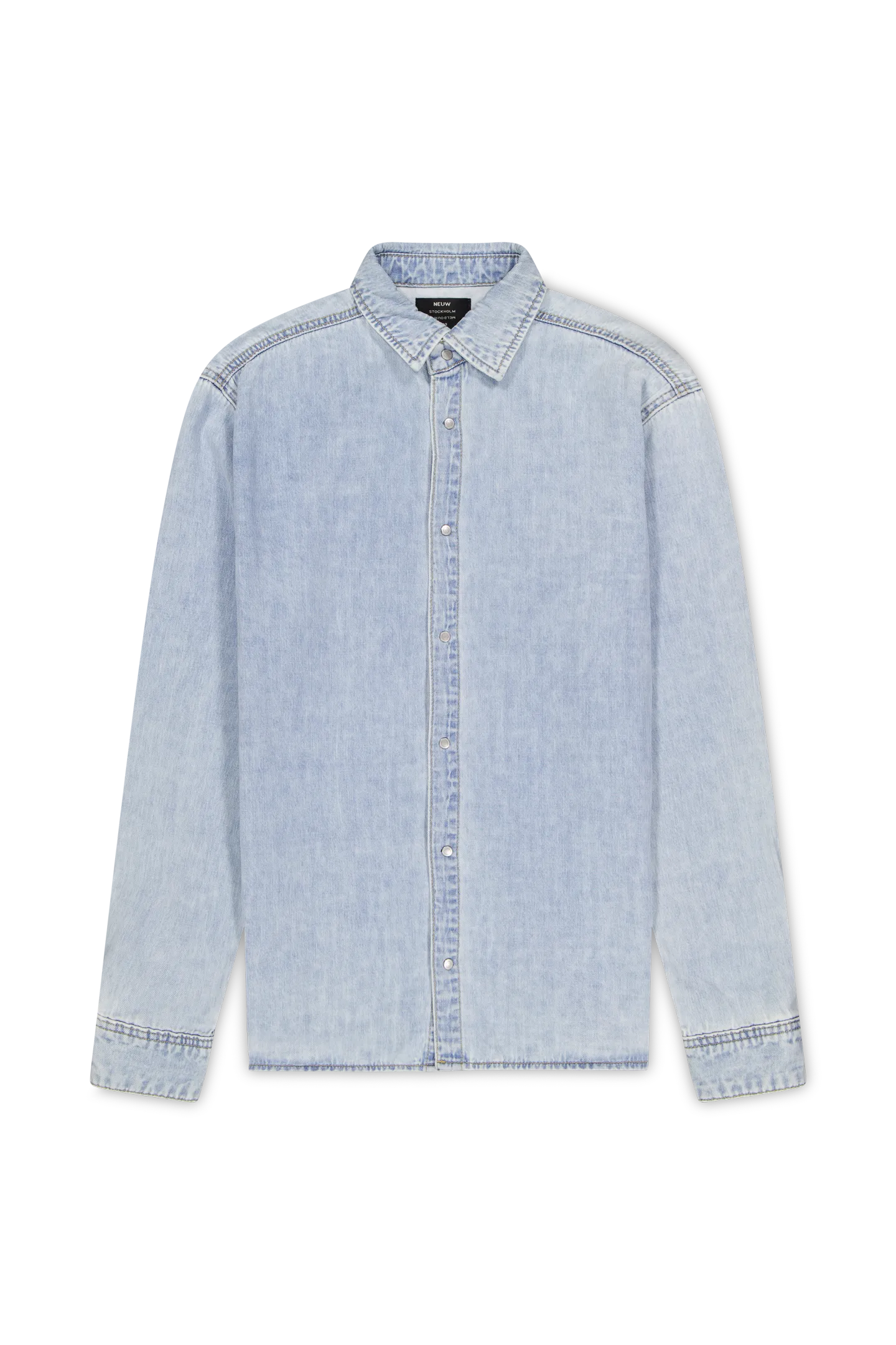 Neuw Curtis LS Denim Shirt Lt Indigo