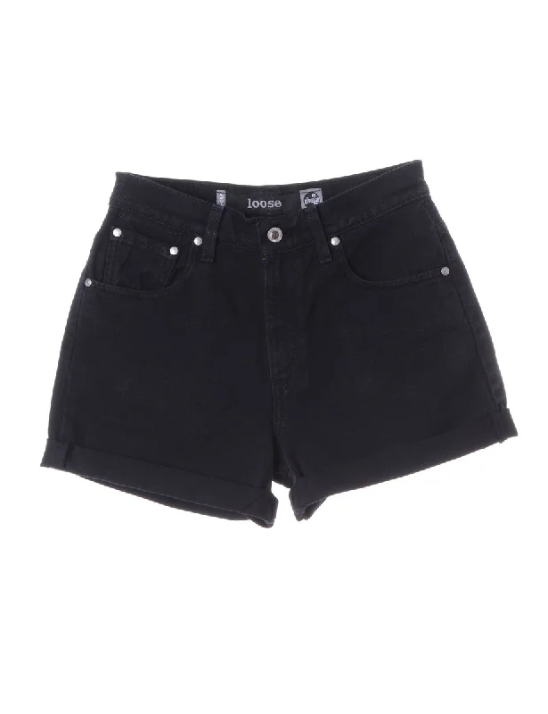 Label Willow Rolled Hem Denim Shorts