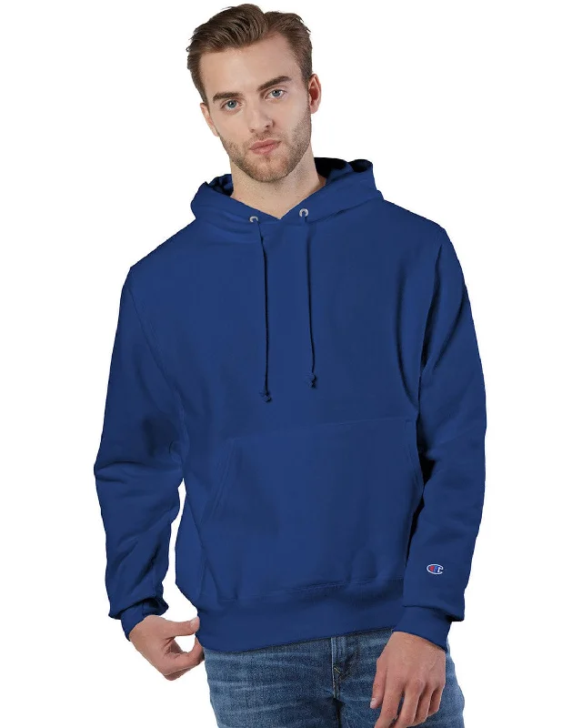 Champion Reverse Weave Hooded Sweatshirt | Athletic Royal