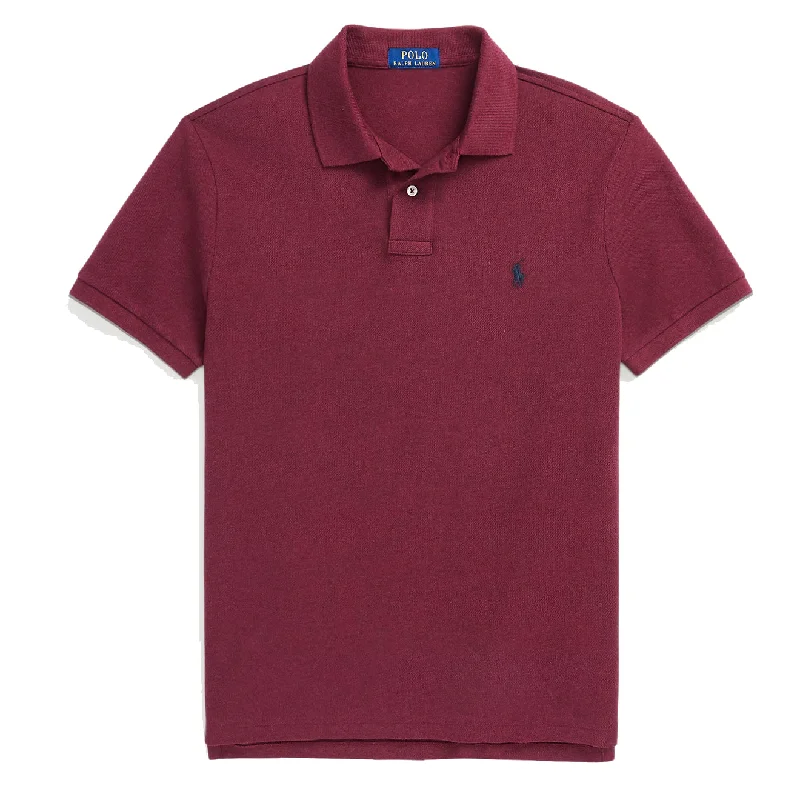 Polo Ralph Lauren Custom Slim Fit Classic Polo Vintage Port Heather