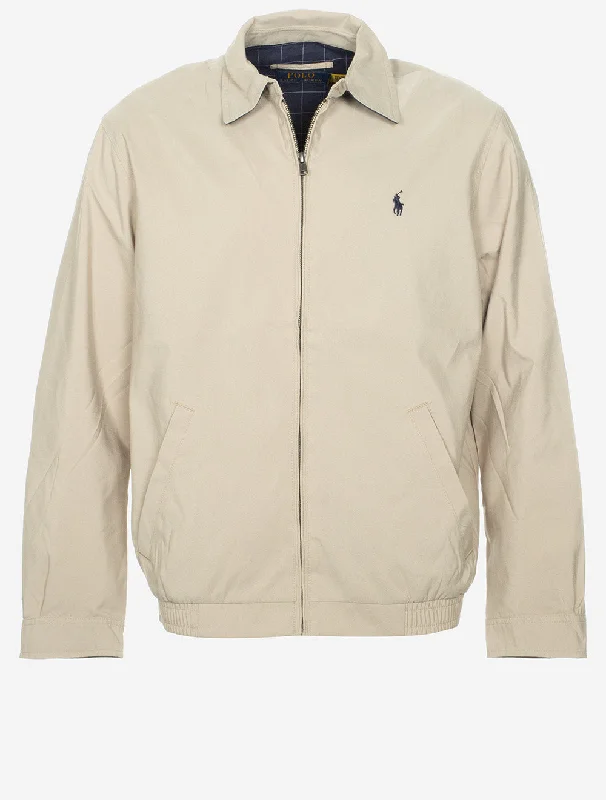 Windbreaker Jacke Beige