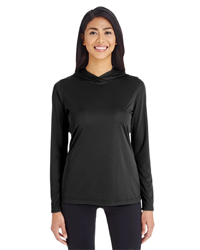 Team 365 Ladies Zone Performance Hoodie | Black