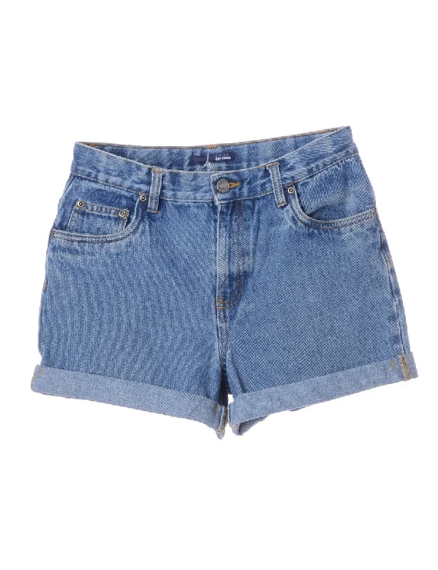 Label Willow Rolled Hem Denim Shorts