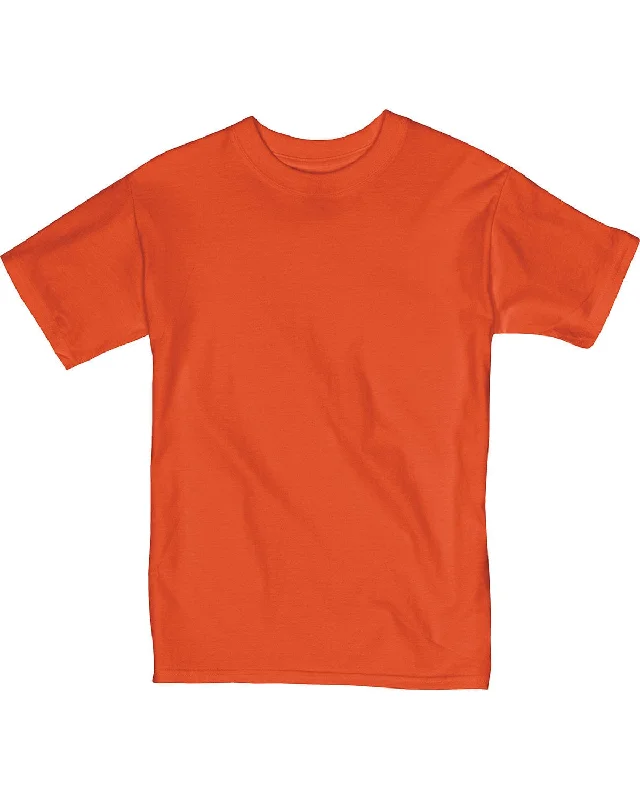 Hanes Youth Beefy-T T-Shirt | Orange