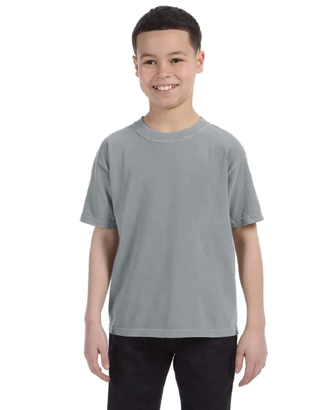 Comfort Colors Youth Garment-Dyed T-Shirt | Granite