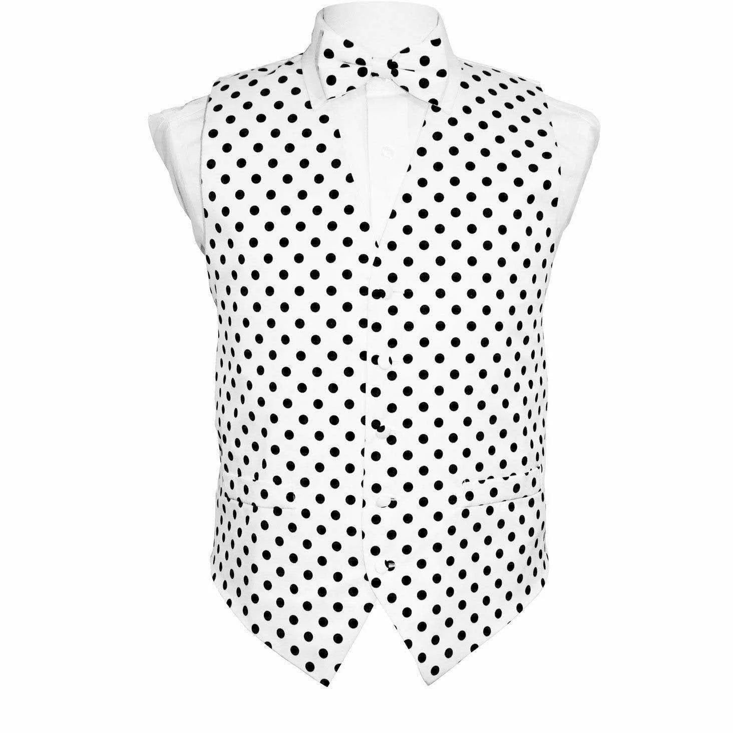 Men’s Polkadot Vittorio Farina Vest Set