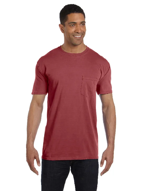 Comfort Colors Garment-Dyed Pocket T-Shirt | Chili Pepper