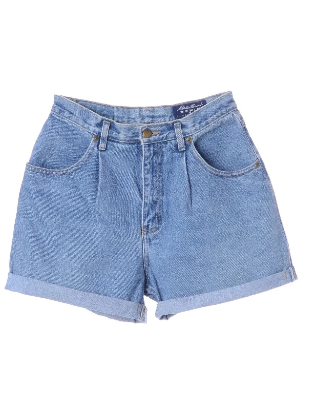 Label Willow Rolled Hem Denim Shorts