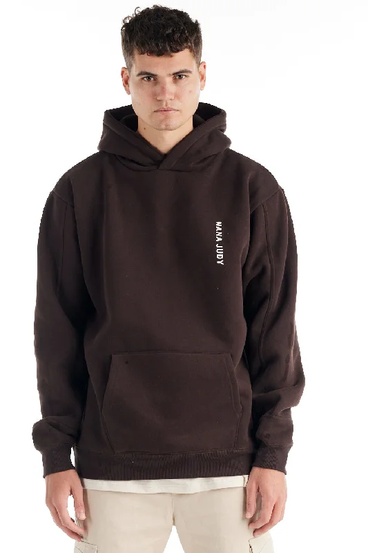 nANA jUDY Mens Airlie Hoodie - Brown