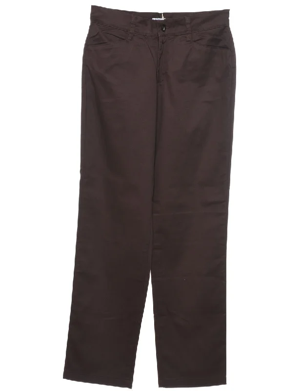 Lee Brown Casual Trousers - W32 L34