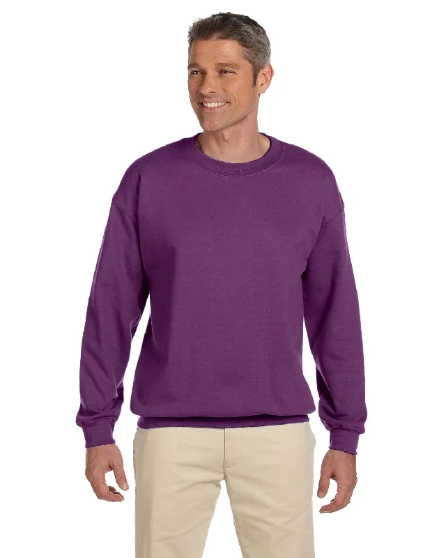 Gildan Lightweight 50/50 Crewneck Sweatshirt | Plum