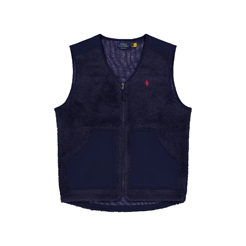 Wind-Blocking Hybrid Vest Newport Navy/Newport Navy