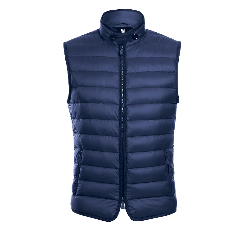 Alessandro Vitello by Renoir  Jonathan Nylon Down Blue Vest 831-10