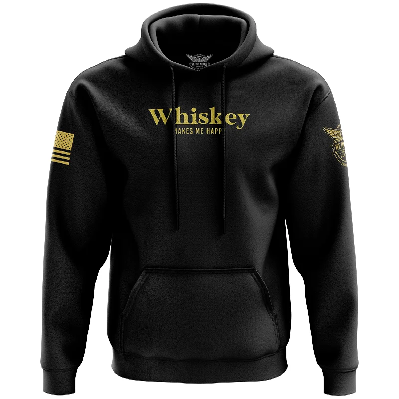 Whiskey Makes Me Happy Hoodie