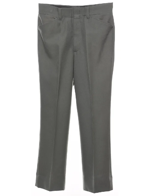 Light Green Tapered Trousers - W32 L29