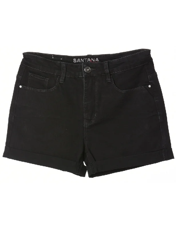 Label Willow Rolled Hem Denim Shorts