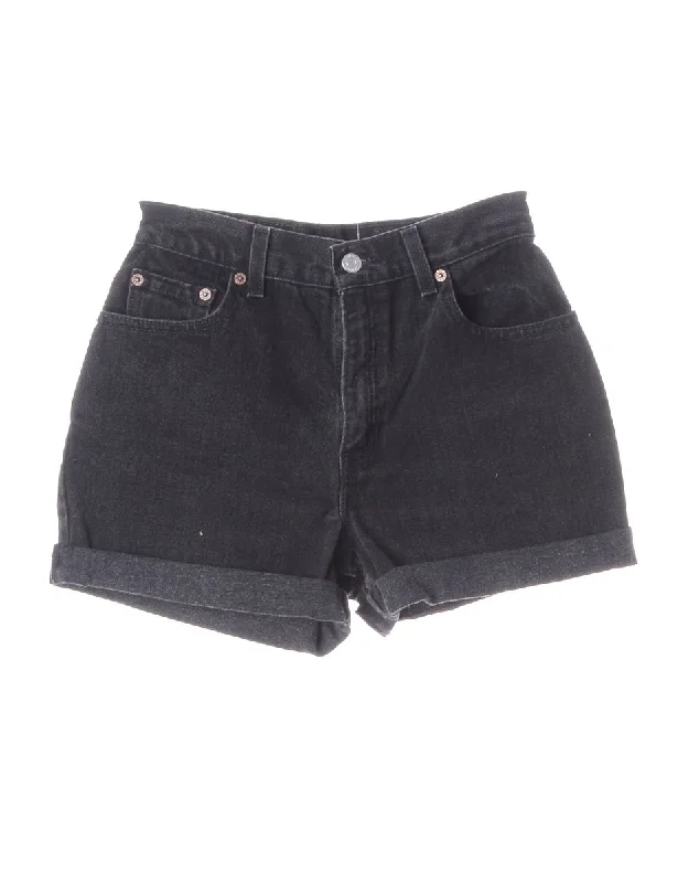 Label Willow Rolled Hem Denim Shorts