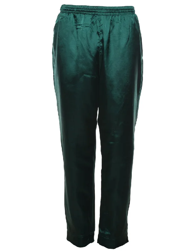 Lavon Dark Green Track Pants - W30 L30