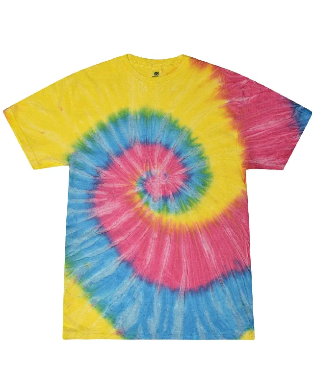 Tie-Dye 100% Cotton Tie-Dyed T-Shirt | Sunshine