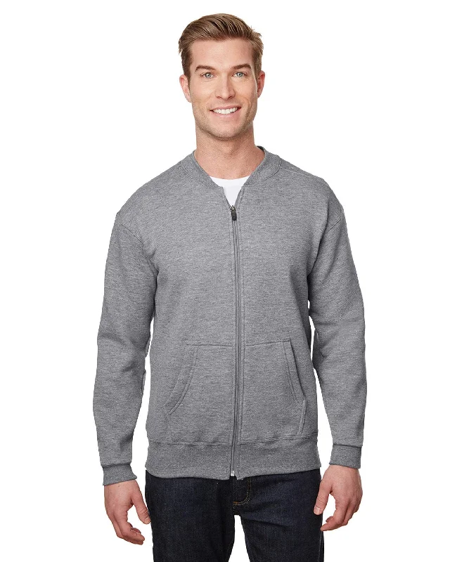 Gildan Hammer Full-Zip Sweatshirt | Graphite Heather