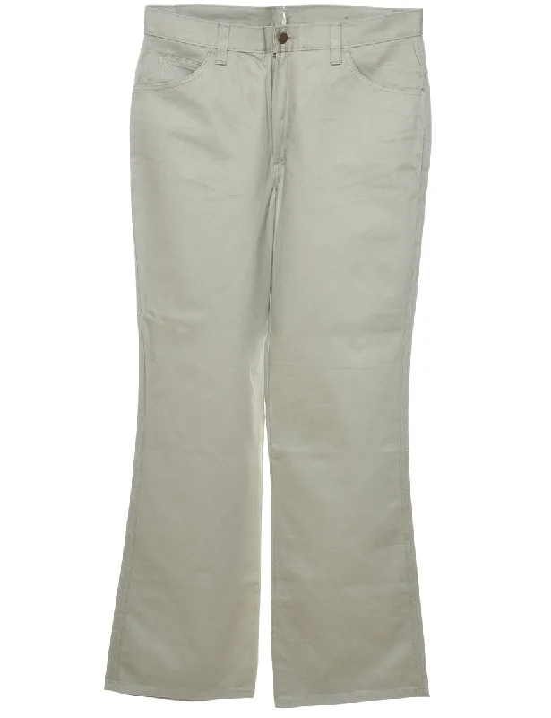 Light Green Trousers - W34 L32