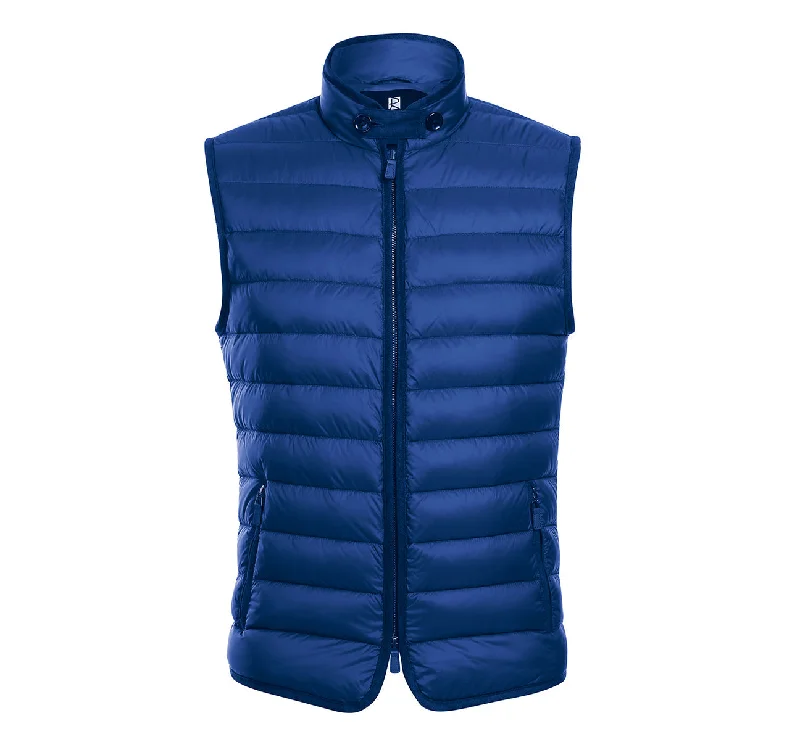 Alessandro Vitello by Renoir Jonathan Nylon Down Navy Vest 831-9