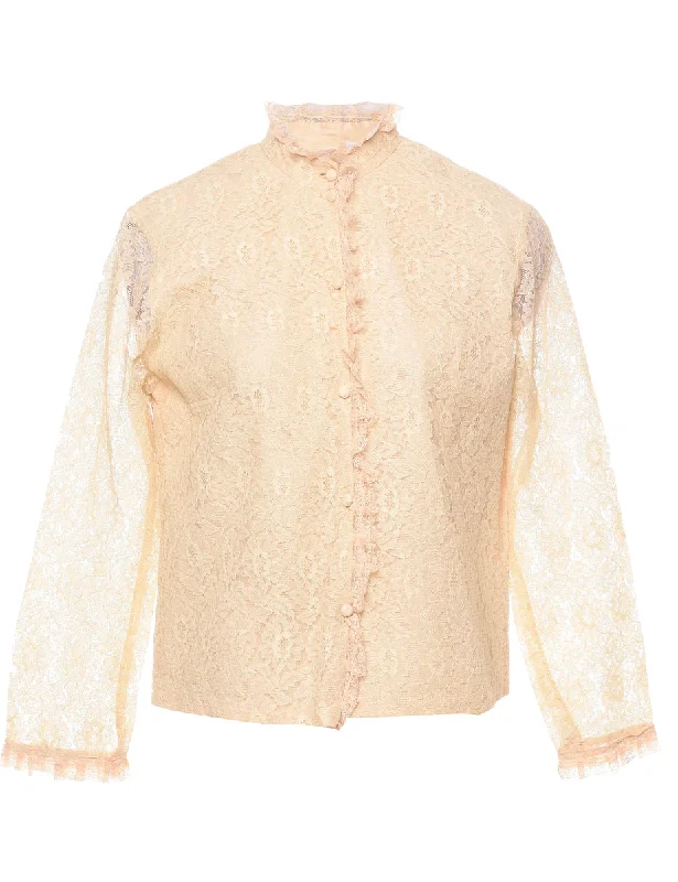 Lace Blouse - M