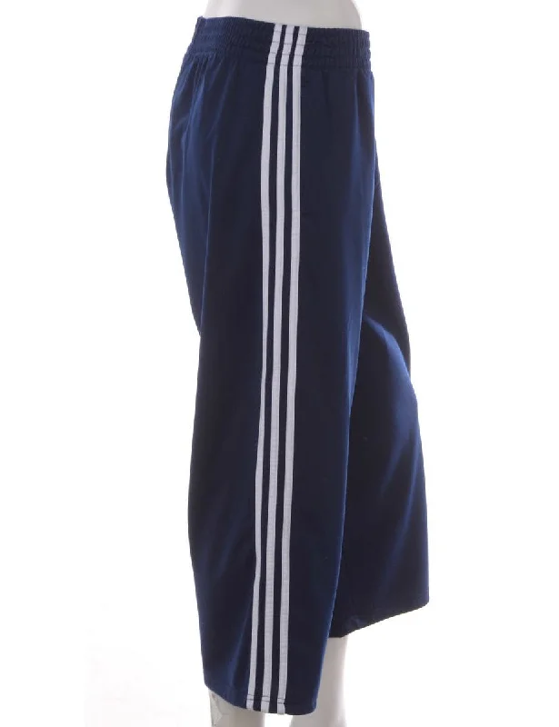 Label Upcycled Adidas Mel Cropped Track Pants