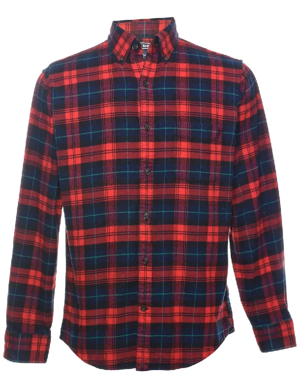 Land's End Checked Shirt - S