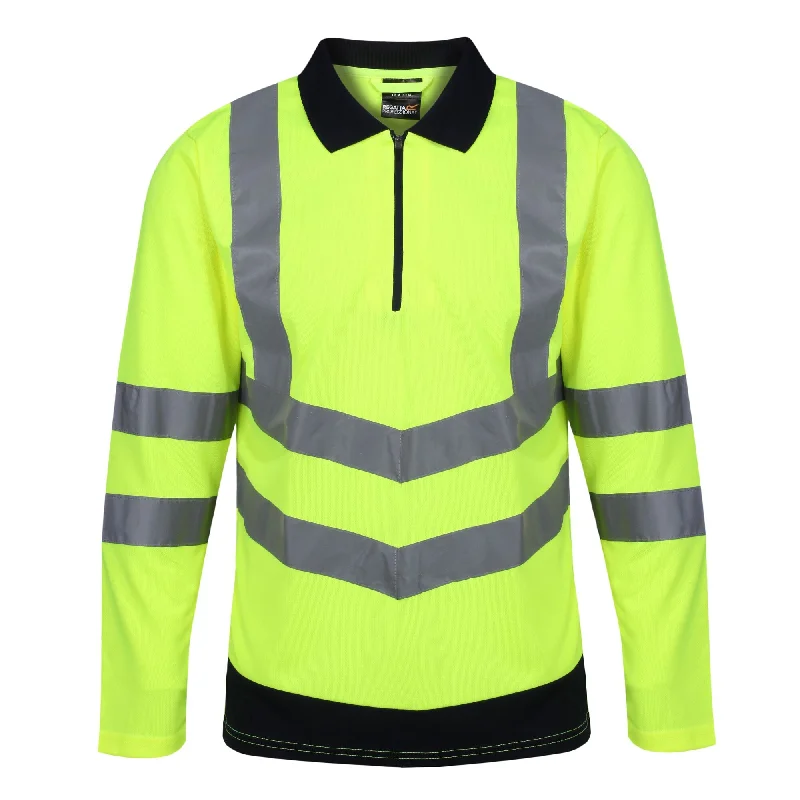 Regatta Professional Pro Hi-Vis Longsleeve Polo