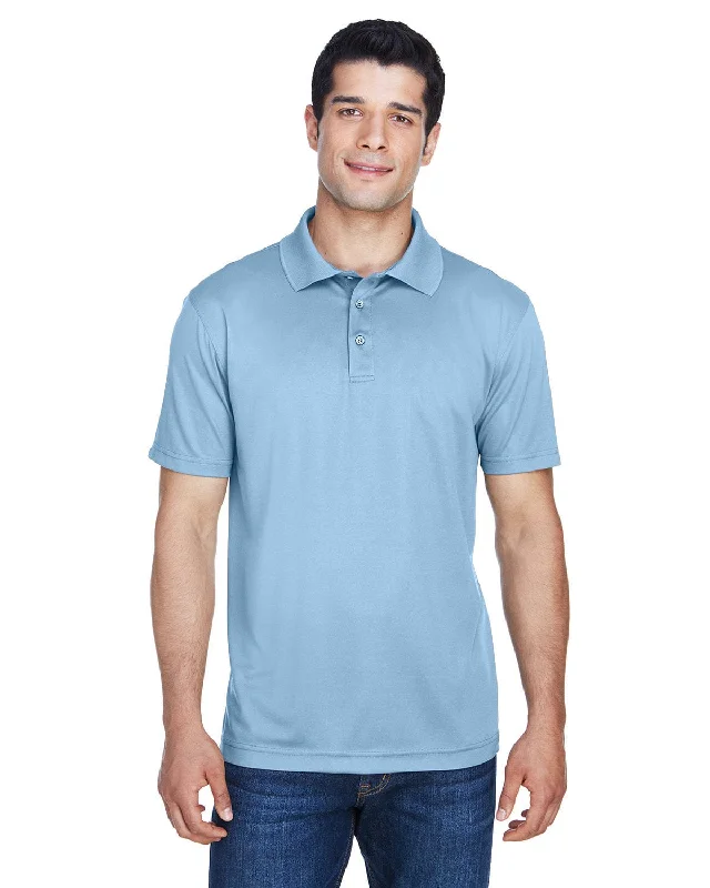 Harriton Polytech Polo Shirt | Light Blue