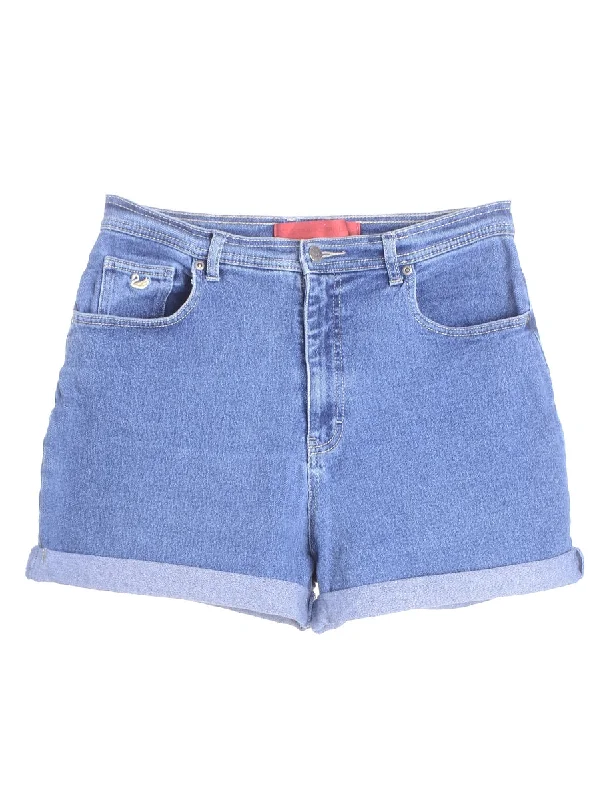 Label Willow Rolled Hem Denim Shorts