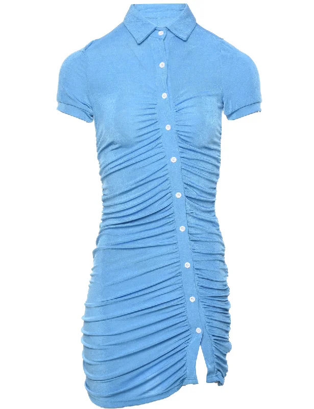 Light Blue Bodycon Dress - XS