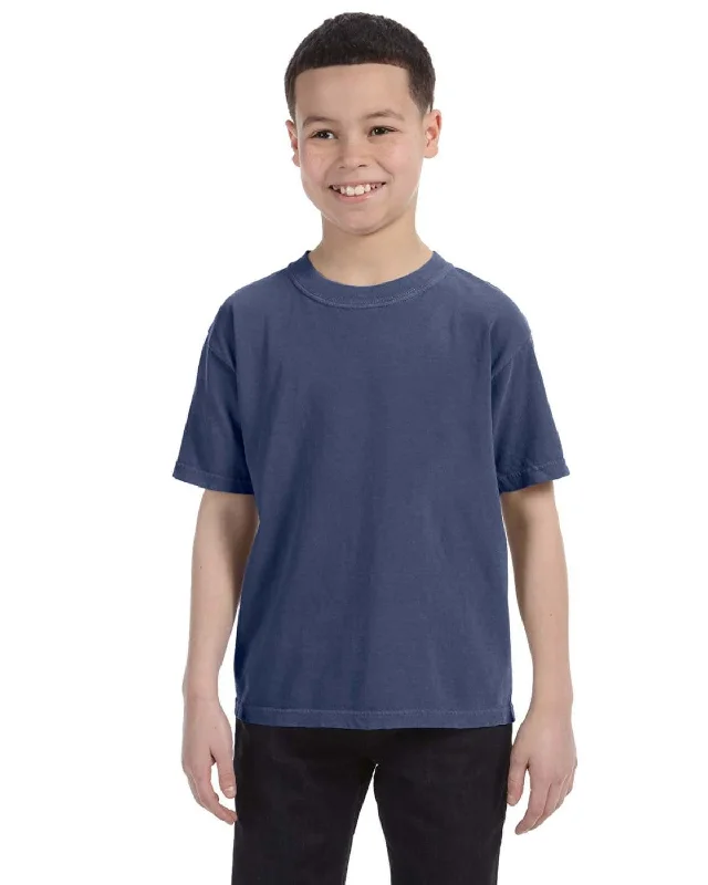 Comfort Colors Youth Garment-Dyed T-Shirt | China Blue