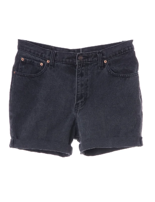 Label Willow Rolled Hem Denim Shorts