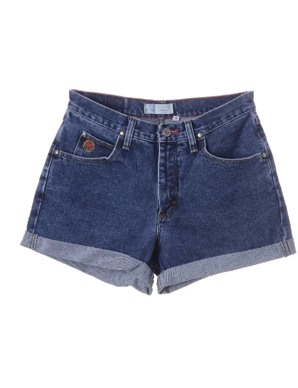 Label Willow Rolled Hem Denim Shorts