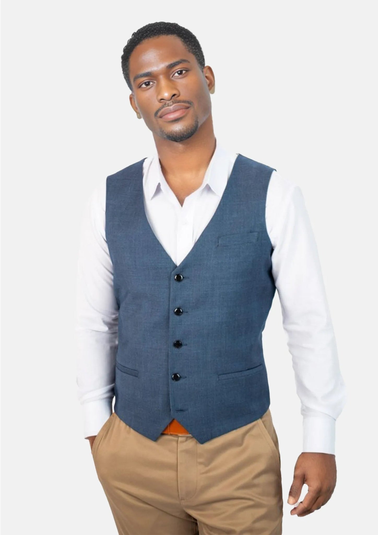 Air Force Blue Prince of Wales Vest