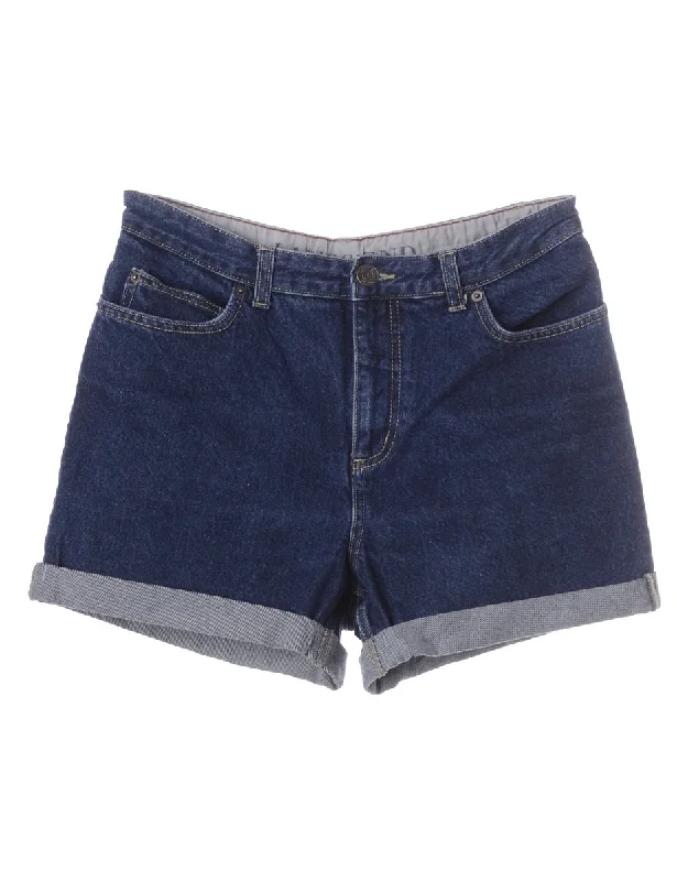 Label Willow Rolled Hem Denim Shorts