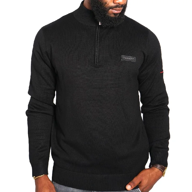 Bogart Man Turtle Neck-Zip Jersey