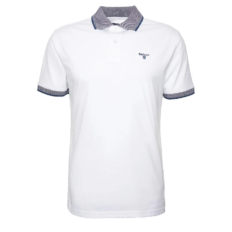 Barbour Cornsay Polo Shirt White