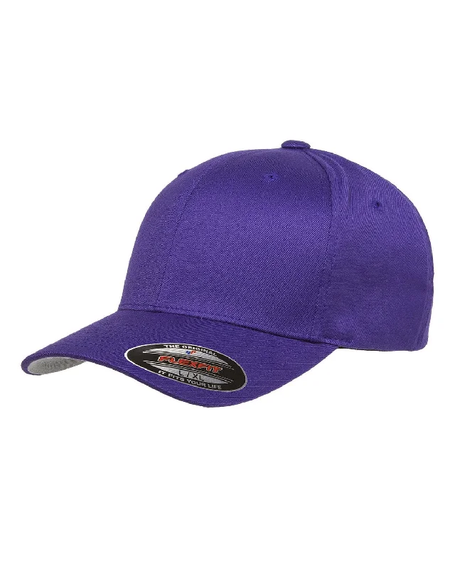 Yupoong Flexfit Wooly 6-Panel Cap | Purple