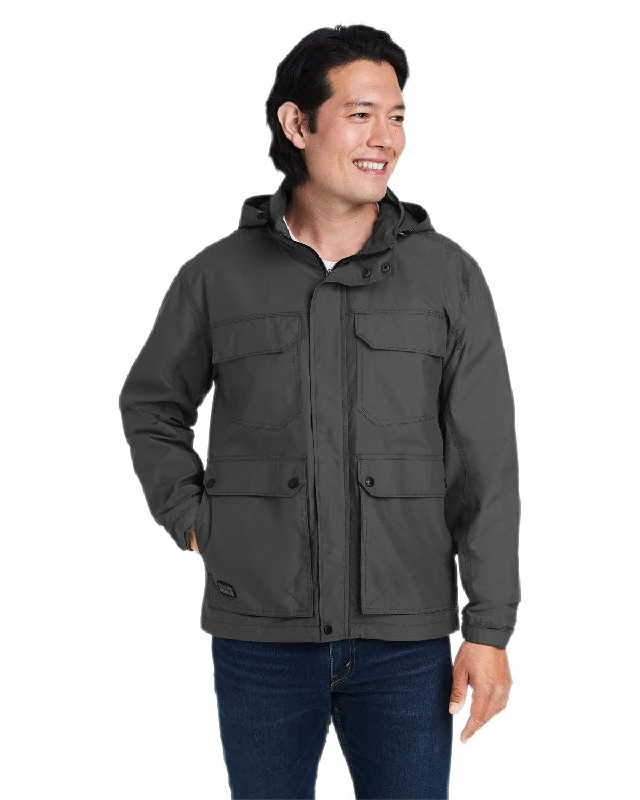 Dri Duck Men's Field Jacket | Charcoal