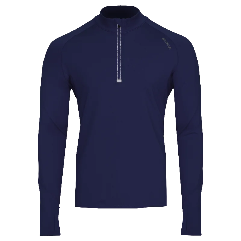 Men's Micro-Elite Chamois Zone Zip-T - Navy/Navy