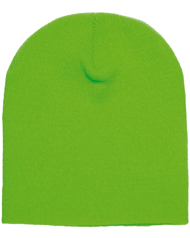 Yupoong Knit Cap | Safety Green