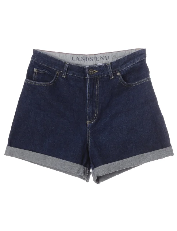 Label Willow Rolled Hem Denim Shorts